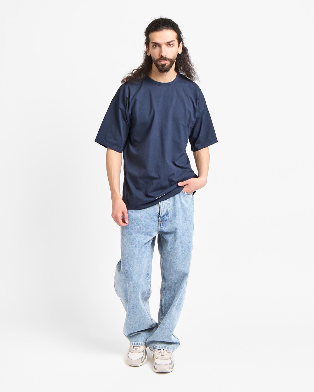 C.P. Company 1020 Jersey Short Sleeve Stencil T-Shirt | 20CMTS213A
